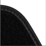 Momo Set of 4 Black Carpet Rugs