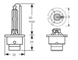 Ring Lampadina Carlex Xenon HID D2S