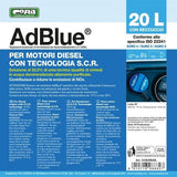 Depósito AdBlue Cora de 20 l con boquilla