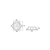Tecnoseal Collare Sail Drive Lombardini 01553