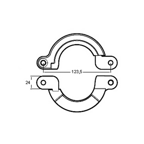 Tecnoseal Kragen Yanmar 2 Stück 01305/1