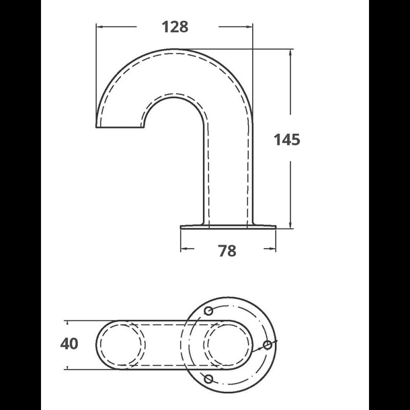 FNI Collo D Oca In Acciaio Inox S5915-A0038