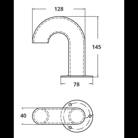 FNI Collo D Oca In Acciaio Inox S5915-A0038