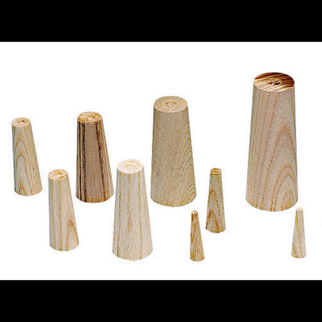 Plastimo Set 9 Coni In Legno 10103