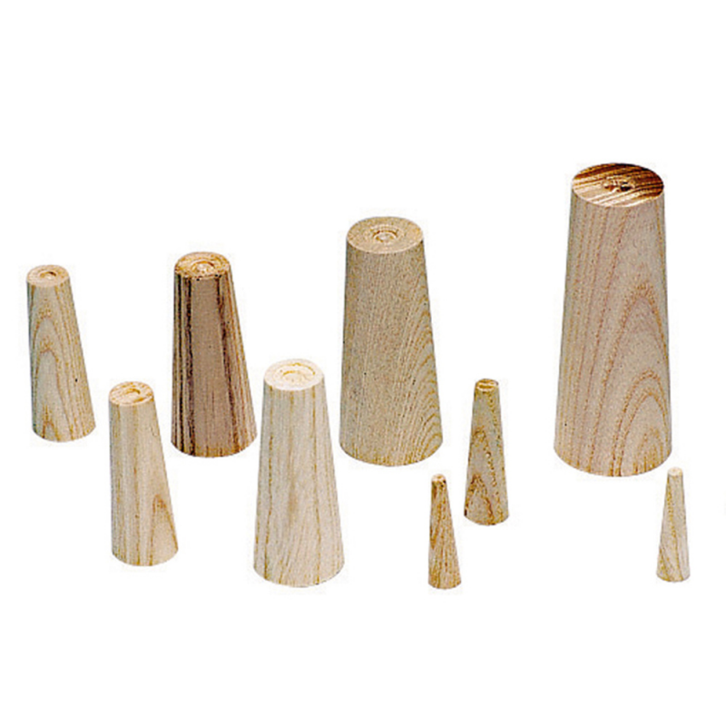 Plastimo Juego de 9 conos de madera 16323