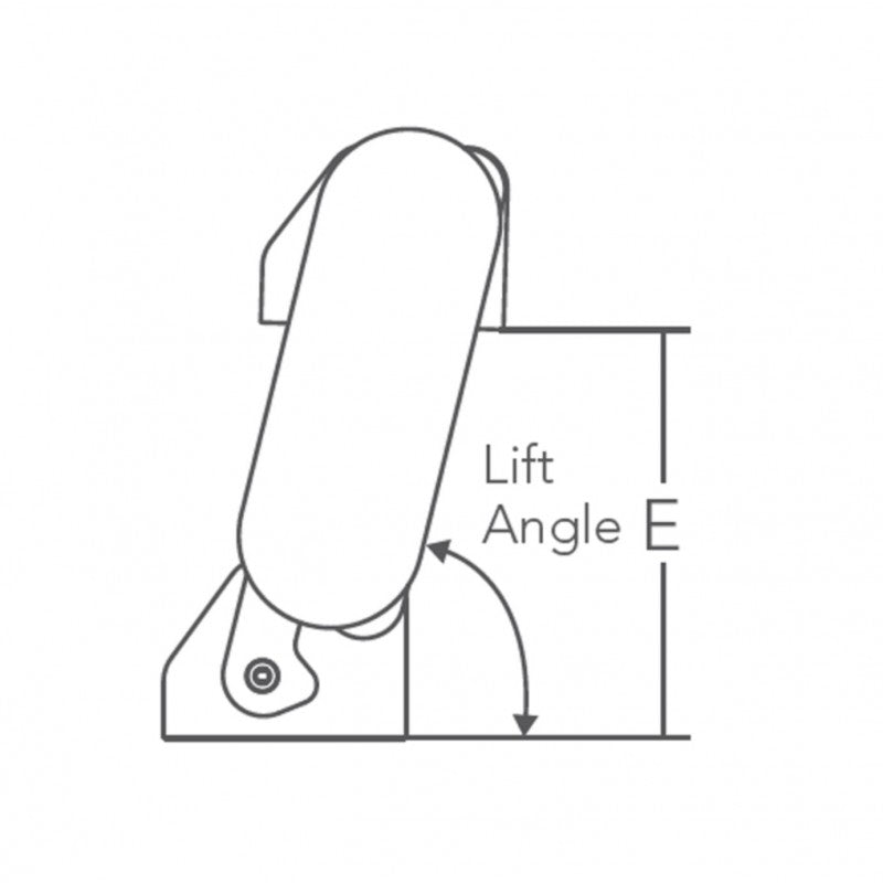 Marine Town Nautica Coppia Cerniere Aisi 316 Per Sedile 0714380