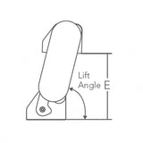 Marine Town Nautica Coppia Cerniere Aisi 316 Per Sedile 0714380