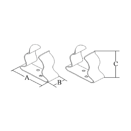 Clips FNI Inox Diámetro 32/35 mm C11557