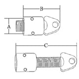 Marine Town Nautica Coppia Di Giunto Inox Diametro mm 22 9114659