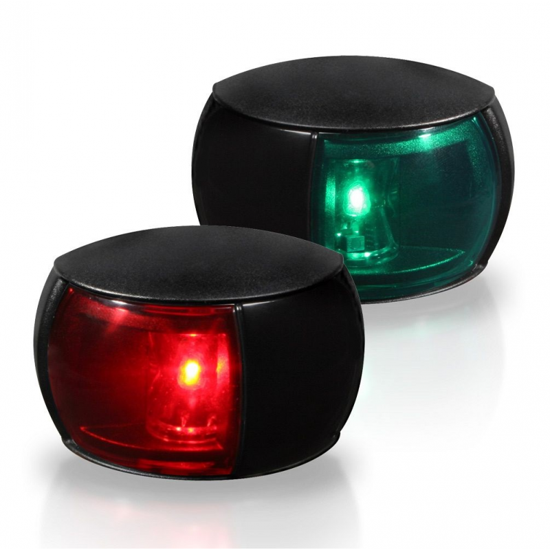 Hella Marine Fanali Neri a Led Sinistra/Dritta nautica 2LT 980 520-861