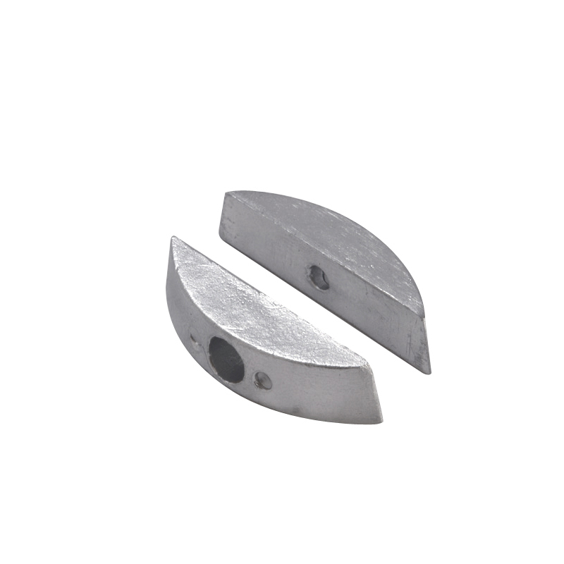 Par de placas Enrico Polipodio 110/120 Hp Zinc 00710 Ánodos Volvo Penta