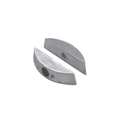 Par de placas Enrico Polipodio 110/120 Hp Zinc 00710 Ánodos Volvo Penta