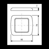 Cbe Cornice ad Un Modulo mm 86X78 270822