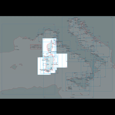 Hydrographic Institute From Capo Corse to Alistro and Elba 40 NAUTICAL CHART