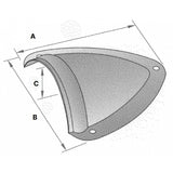 Marine Town Nautica Edelstahlkappe mm 64X66X16 0303356
