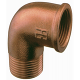 Guidi Curva M-F In Bronzo Da 3/8 92B.3/8