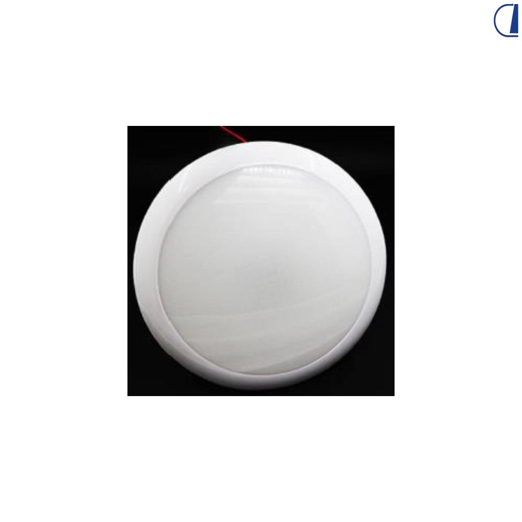 Plafoniera LED con sensore di movimento 10 W IP67 bianca