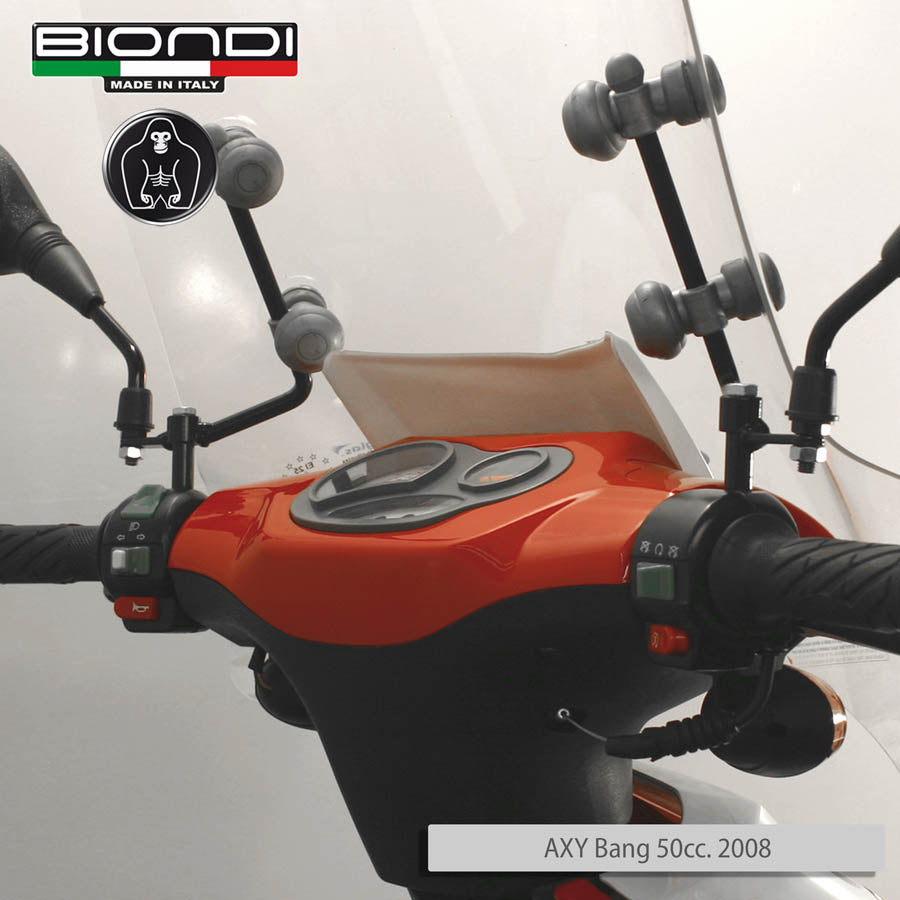 Biondi Kit Attacchi Parabrezza per Xingyue Bang 50 cc.