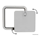 Portello estraibile grigio 375 x 375 mm