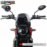 Biondi Cupolino Sport Fumè Scuro Ducati Scrambler 800 2023 - Kit Montaggio Incluso