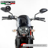Biondi Cupolino Sport Fumè Scuro Ducati Scrambler 400 / 800 / 1100 - MPN 8010406