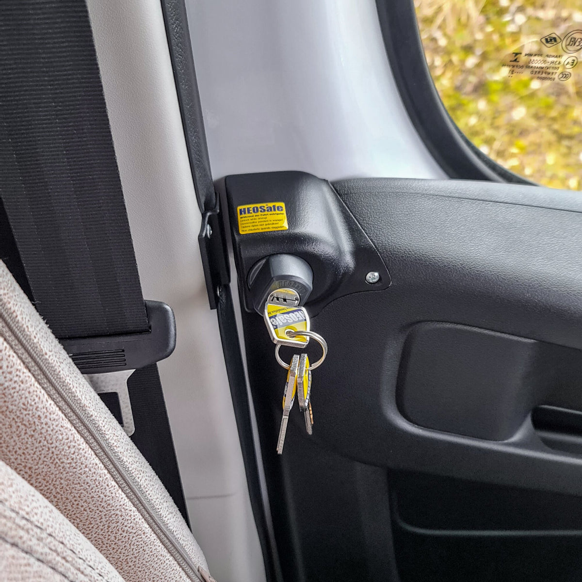 HEOSolution Serratura antifurto porta cabina per Fiat Ducato X290