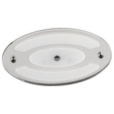 Plafoniera LED ovale da soffitto con luce notturna blu 6,3 W per camper