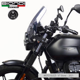 Biondi Cupolino Touring Fumè Chiaro Moto Guzzi V7 III/IV, V9 Bobber, V7 Sport