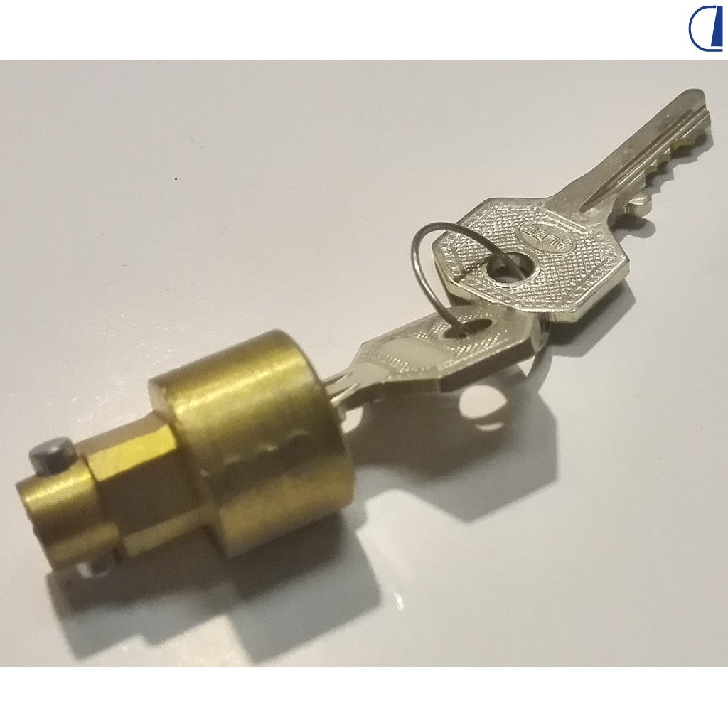 Di-Tec Blocchetto con chiave antifurto per stabilizzatore timone