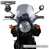 Biondi Cupolino Touring Fumè Chiaro Triumph Bonneville T100 T120 dal 2021
