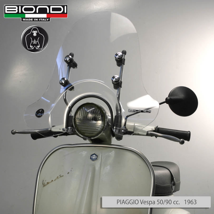 Biondi Cupolino Little Special Touring Piaggio Vespa 50/90 Revival 1988