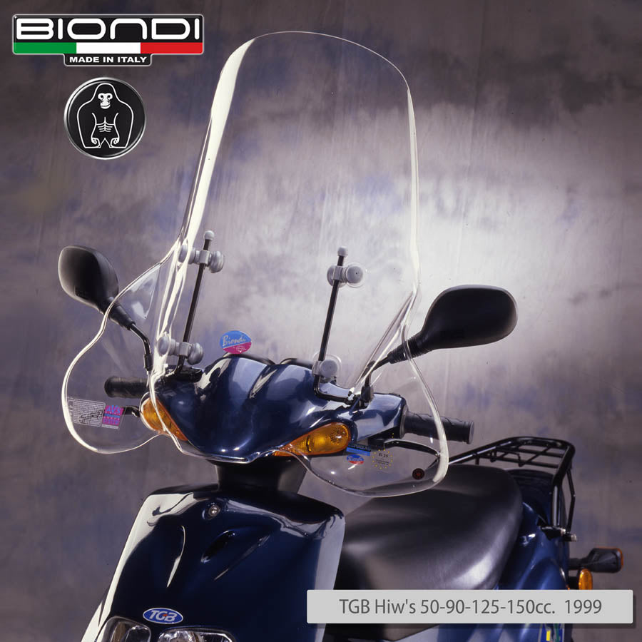 Biondi Parabrezza Club Italjet Jet Set 50/125/150 cc. 2002 con Attacchi