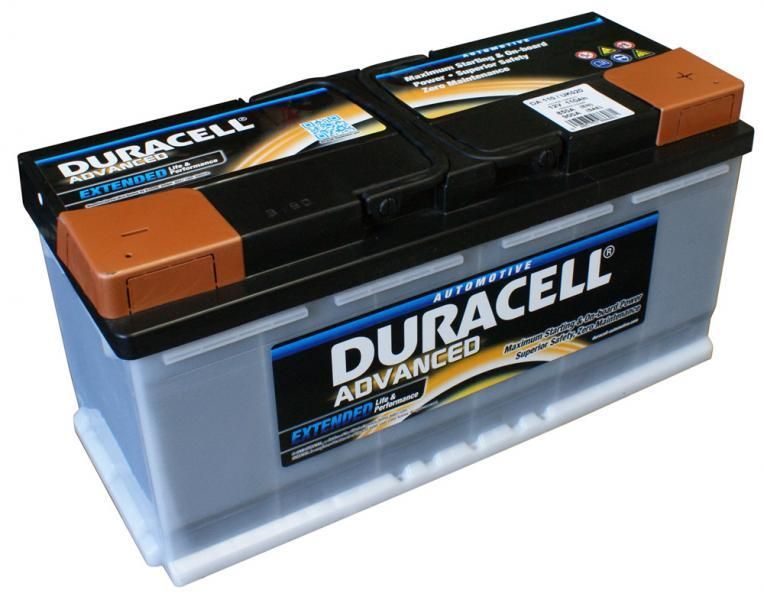 Duracell Batteria auto Advanced 12V 110Ah 850A DX