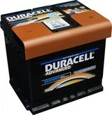 Batería de coche Duracell Advanced 12 V 50 Ah 450 A DX