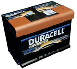 Duracell Advanced car battery 12V 74Ah 680A DX