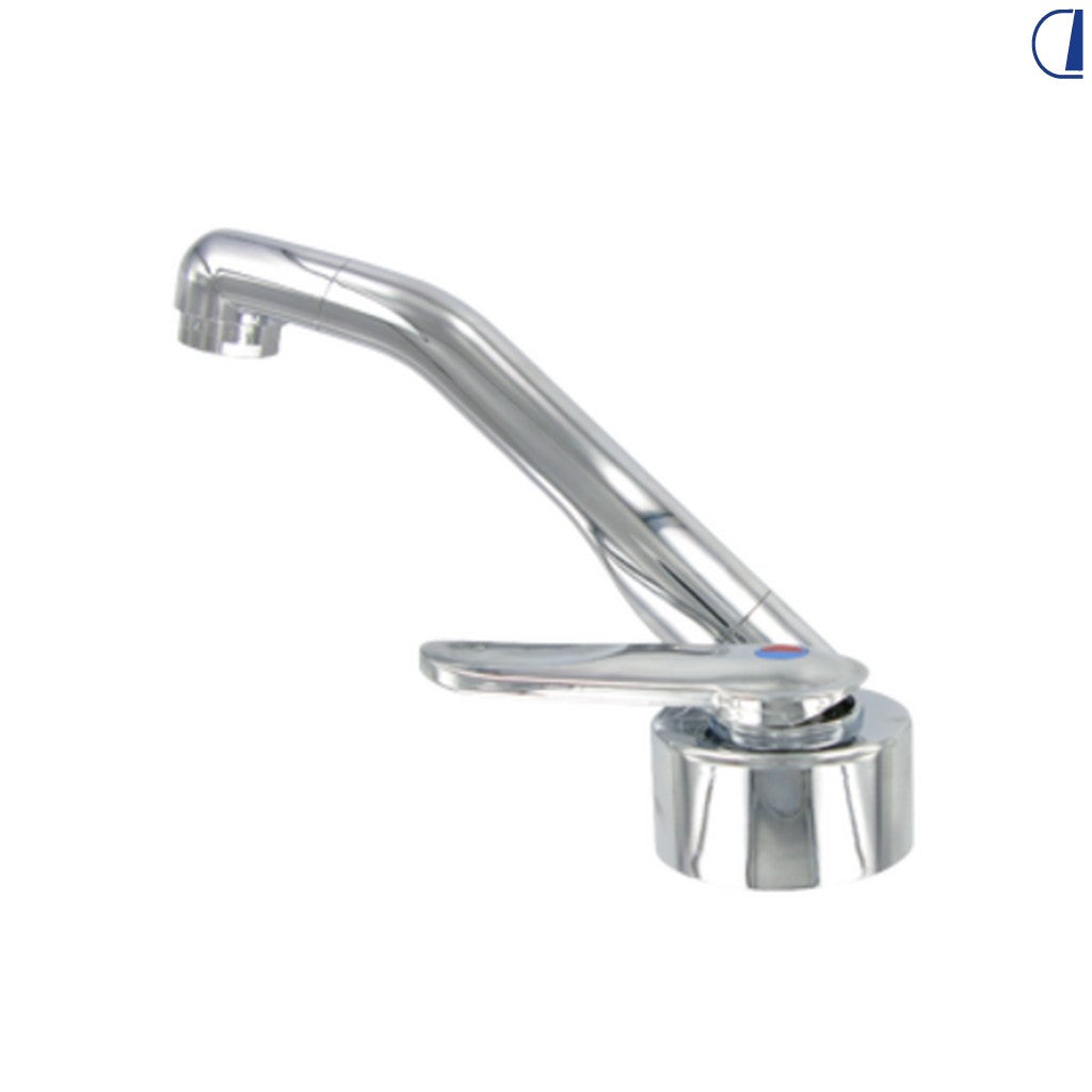 Di-Tec Miscelatore monocomando Florenz Finger con interruttore per camper