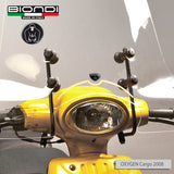 Biondi Parabrezza Mod. Z Trasparente + Kit Attacchi OXYGEN Cargo Elettrico 2008