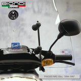 Biondi Parabrezza Pro Gilera Storm 50 1995 Trasparente con Attacchi