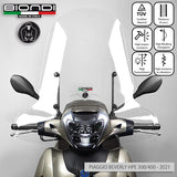 Biondi Parabrezza Club Piaggio Beverly 310 / 310 S 2025 - Kit Completo
