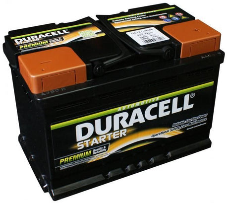 Duracell Starterbatterie 12V 72Ah 640A DX