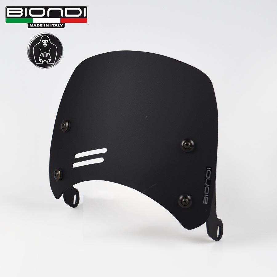 Biondi Cupolino Caffè Nero Satinato per Naked Retro - Kit Montaggio Incluso