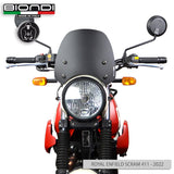 Biondi Cupolino Sport Nero Satinato Royal Enfield Scram 411 2022