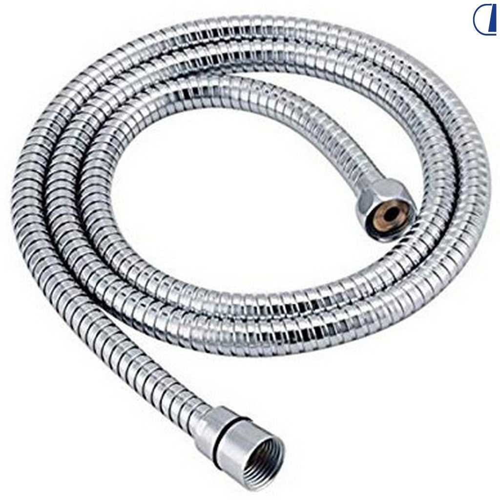 Di-Tec Tubo flessibile doccia cromato conico 3/8" - 1/2" 150 cm