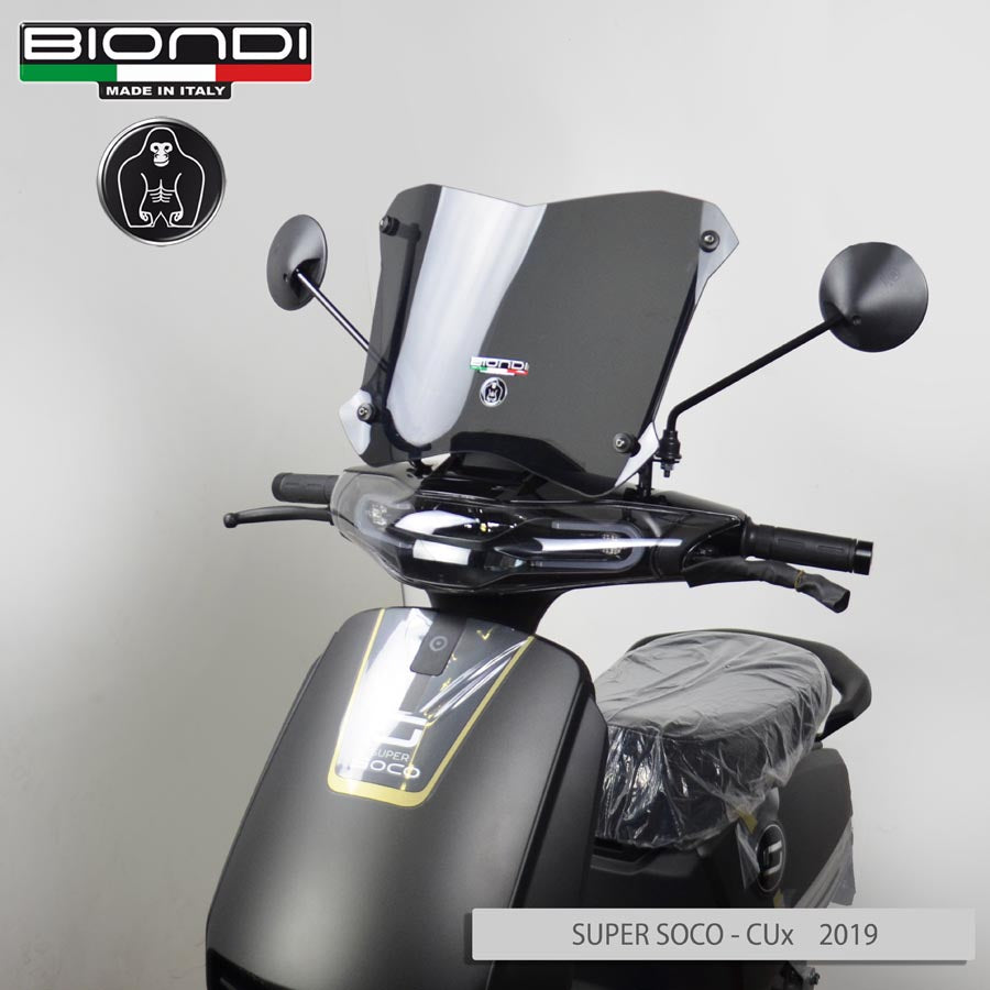 Biondi Cupolino Fumé Scuro Little Club Honda SH 125/150 2012-2016 e Super Soco CUx 2019 - MPN 8061277