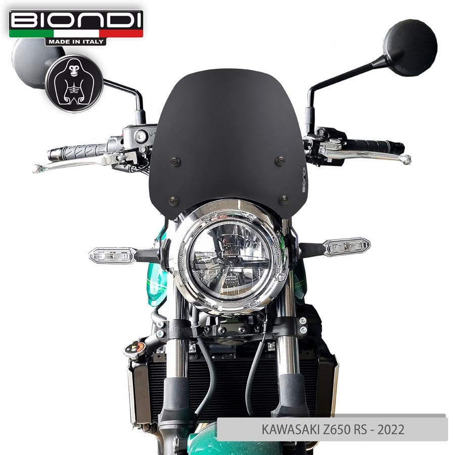Biondi Cupolino Sport Nero Satinato Kawasaki Z650 RS e Triumph - MPN 8010453