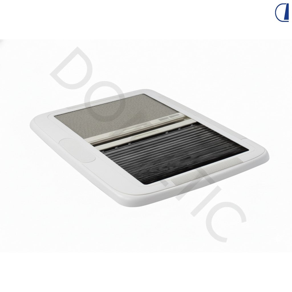 Dometic Cornice interna completa per Midi Heki a barra bianco RAL 9016