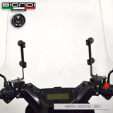Biondi Parabrezza Pro Trasparente + Attacchi Vmoto Soco Citi F01 2023