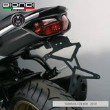 Biondi Portatarga Moto Regolabile Acciaio Nero Yamaha FZ8 e FZ1 - 8901002