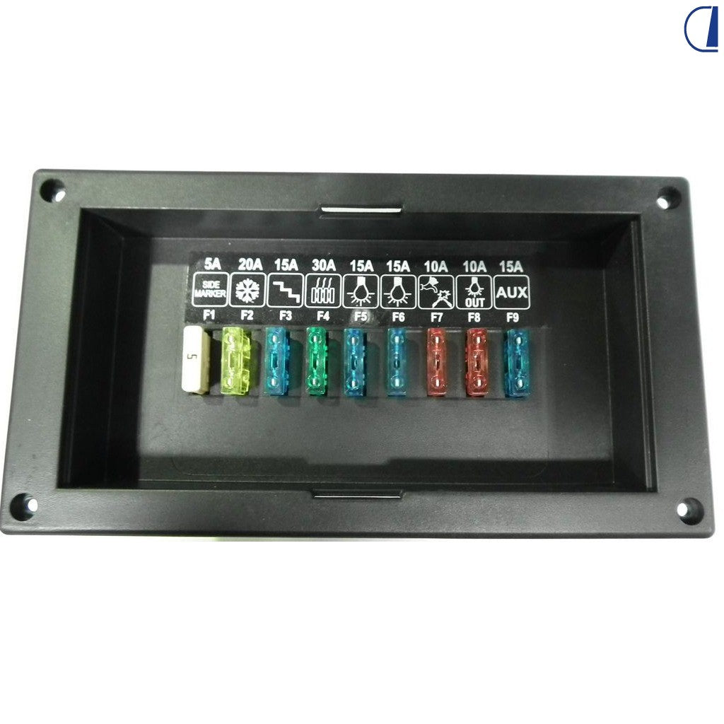 Nordelettronica Derivatore portafusibili con relè NE355_D