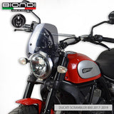 Biondi Cupolino Sport Fumè Chiaro Ducati Scrambler 400/800/1100 - MPN 8010407